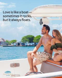 The Touchless Boat Cover® is a marriage saver
