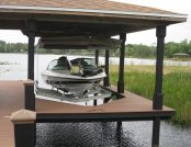 Touchless Cover® Inside Boat House - Automatic Protection
