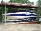 Free Standing Trailer Covers Touchless RV Resale