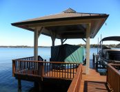 Touchless Cover® Boat House Florida Lake - Automatic Protection