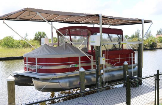 Touchless Canopy Boat Covers Custom Partial Protection