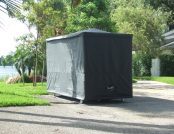 Custom Touchless Motorcycle Covers: Patented Protection