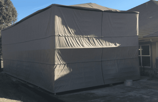 Free Standing Touchless Cover Remote App Control